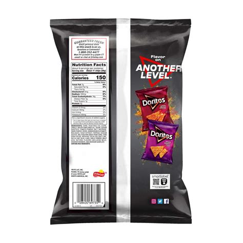 Doritos Sweet Tangy Bbq Flavored Tortilla Chips Oz