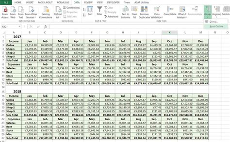 How To Group In Excel