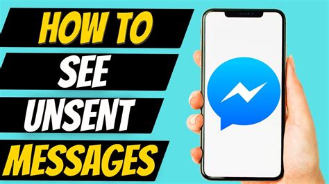 How To See And Read Unsent Messages On Messenger Recover