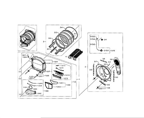 Samsung DV5471AEP XAA 01 Dryer Partswarehouse