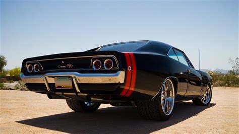 Old Dodge Challenger R T HD Wallpaper - WallpaperFX