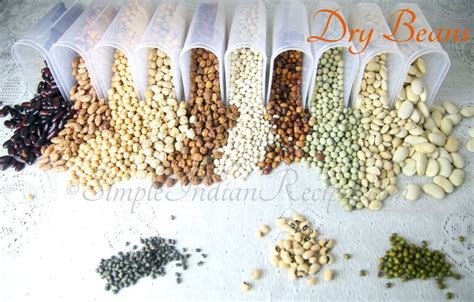 Dry Beans Recipes - Cooking with Dry Beans | Simple Indian Recipes