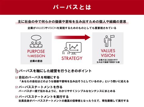 パーパスとは？企業経営で注目される理由・取り入れ方・参考事例を紹介 ツギノジダイ