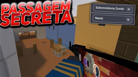 CHEGOU Atualização PASSAGEM SECRETAS mapa Nauts Block Strike