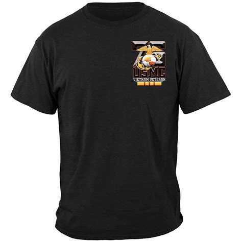 Marine Corps Vietnam Veteran T Shirt Military Republic