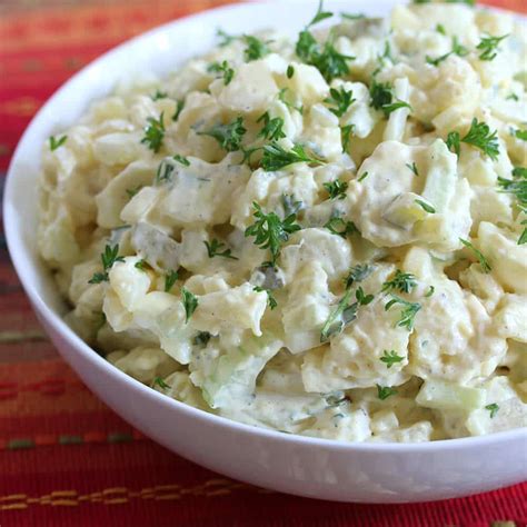 Classic Creamy Potato Salad The Daring Gourmet