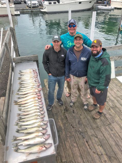 Lake St Clair Guide Magazine Spring Lake St Clair Area Walleye Run