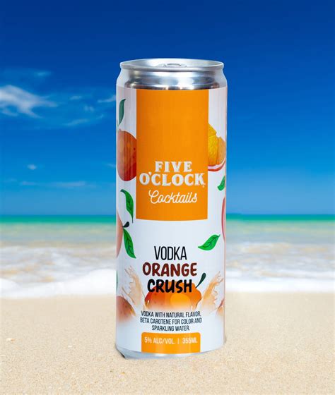 Five O Clock Vodka Orange Crush Rtd Laird Company