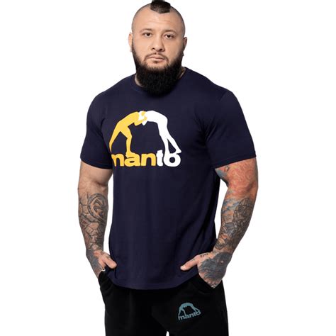 Футболка Manto Logo Navy купить в Москве
