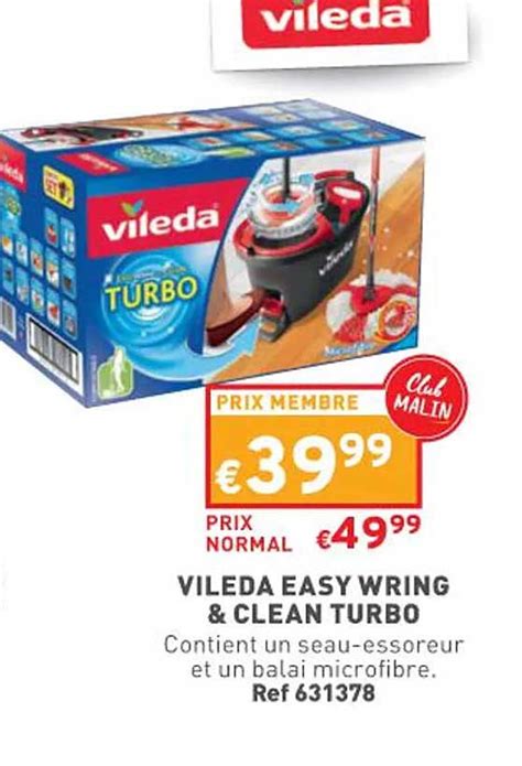 Promo Vileda Easy Wring Clean Turbo Chez Trafic ICatalogue Fr