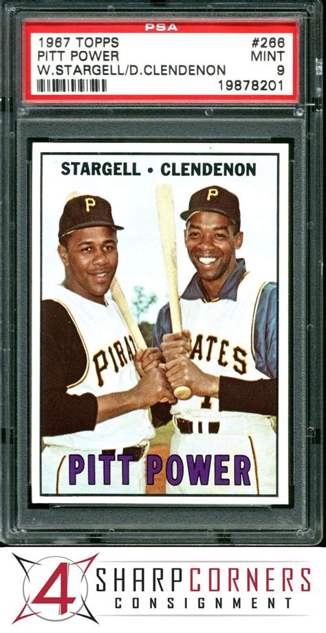 1967 TOPPS 266 WILLIE STARGELL PIRATES HOF PSA 9 EBay