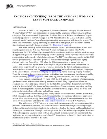 History Of American Women Suffrage Timeline Timetoast Timelines