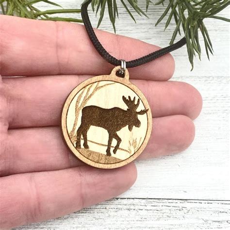 Moose Pendant And Earrings Digital File Svg Moose Laser Pendant And