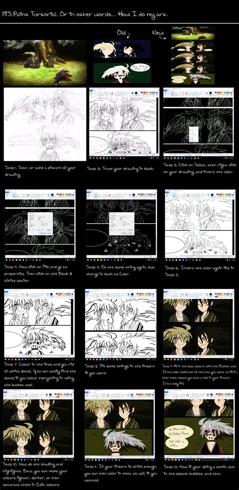 TUTORIAL How to use MS PAINT on Drawing-tutorial - DeviantArt