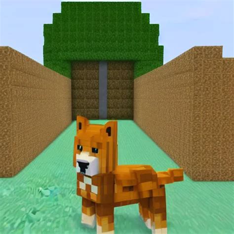 Shiba Inu In Minecraft Stable Diffusion Openart