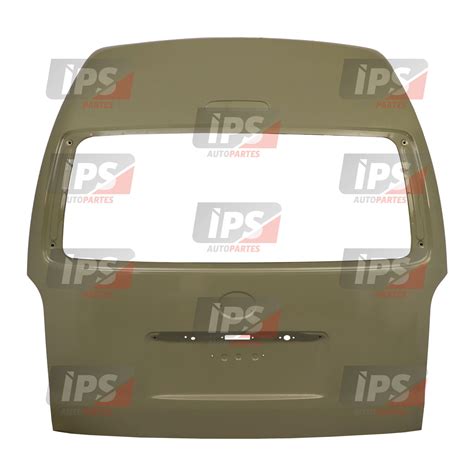 Compuerta Posterior Toyota Hiace 2004 2013 Ips Autopartes