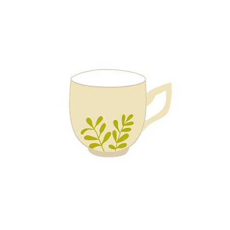 Yellow Tea Cup On Transparent Background 9857473 Png