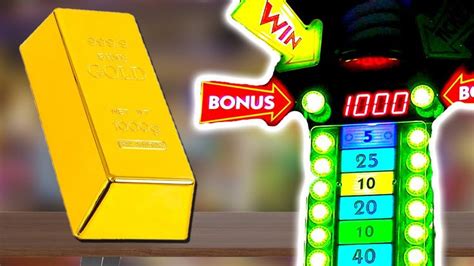 Mystery Gold Bars At The Arcade Can I Win It Arcade Gold Bar