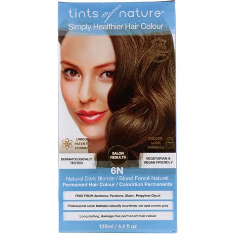 Tints Of Nature Permanent Color Natural Dark Blonde 6N 4 4 Fl Oz 130 Ml