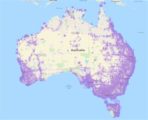 Telstra Network Coverage Map