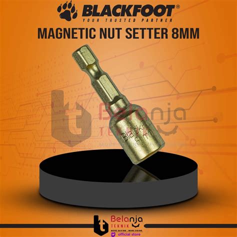 Jual Blackfoot Magnetic Nut Setter Mata Roofing Sock Bor Skrup 8 X 42