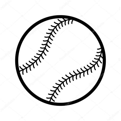 Baseball Vector Icon Stock Vector by ©briangoff 100155260