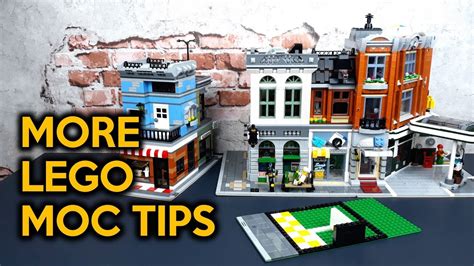 How To Build A Lego Corner Modular Building More Tips And Tricks Youtube