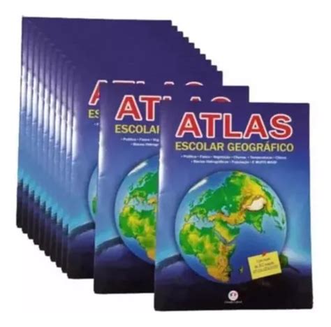 Atlas Geogr Fico Escolar Editora Ciranda Cultural Atacado