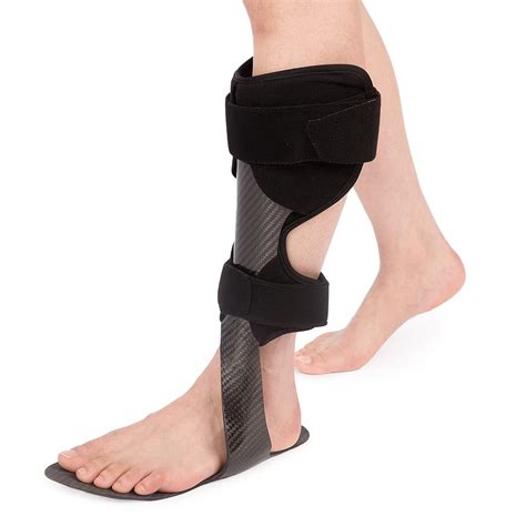 GHORTHOUD Carbon Fiber AFO Brace Lightweight Ankle Foot Orthosis AFO ...