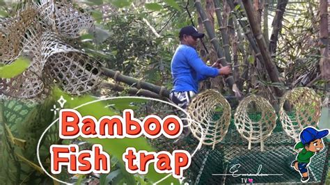 HOW TO MAKE BAMBOO FISH TRAP O BUBO ISLAND LIVING YouTube