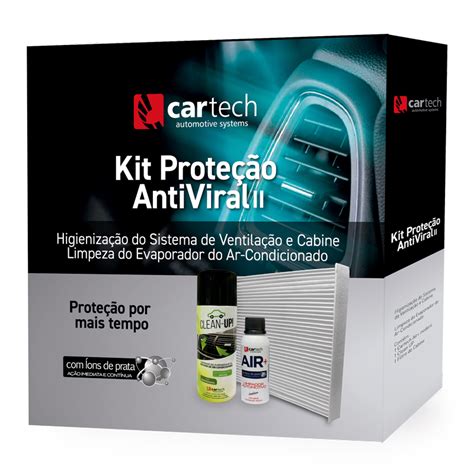 Kit Proteção Antiviral II Cartech Automotive