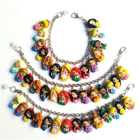 Disney Princesses Inspired Bracelet Collection Disney Bracelet Disney