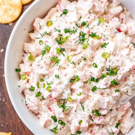 Creamy Cold Crab Dip Recipe Valentinas Corner