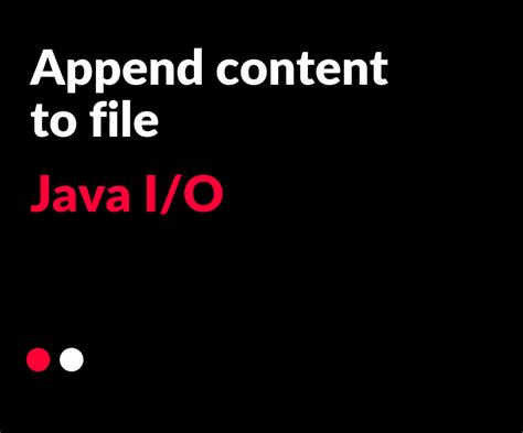 Java IO Append Content To File FrontBackend