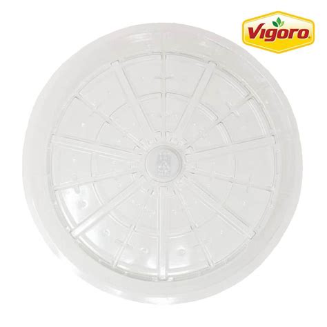 Vigoro In Medium Duty Plastic Planter Saucer Vg Md The Home Depot