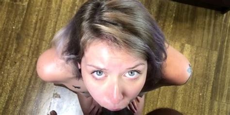 BLACK AMBUSH Britney Takes Her First BBC Deep Inside Her Throat Pussy