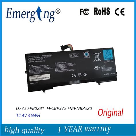 14 4V 3150mAh 45W Fpcbp372 Fmvnbp220 772 Fpb0281