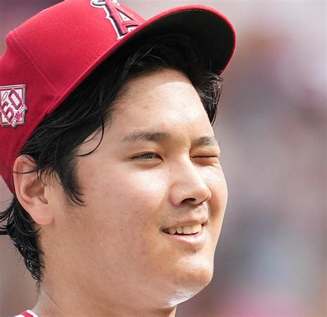 大谷翔平の神ウインク！想定外のアメリカンなしぐさに思わず「wow！」 カンビンの観たい撮りたい伝えたい Mlbコラム写真ニュース 日刊スポーツ