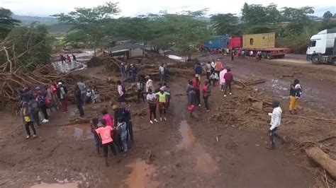 Kenya Dozens Killed After Dam Collapses As Floods Cause Widespread