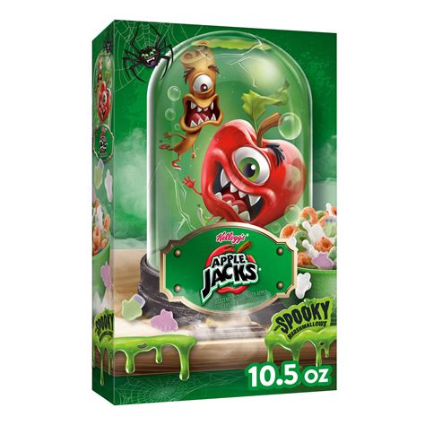 Kelloggs Apple Jacks With Spooky Marshmallows Cereal Shop Cereal At