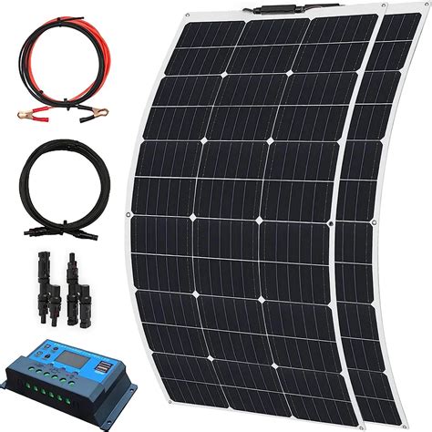 Wuzeck Flexible Solar Panel V V Starter Kit Pcs W