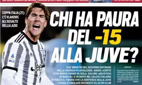 Rassegna Stampa Juve Prime Pagine Quotidiani Febbraio