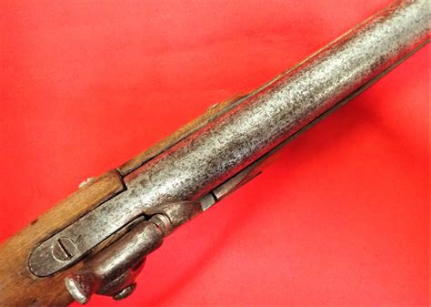 1840s British Brown Bess Musket Converted Tower Percussion Pistol