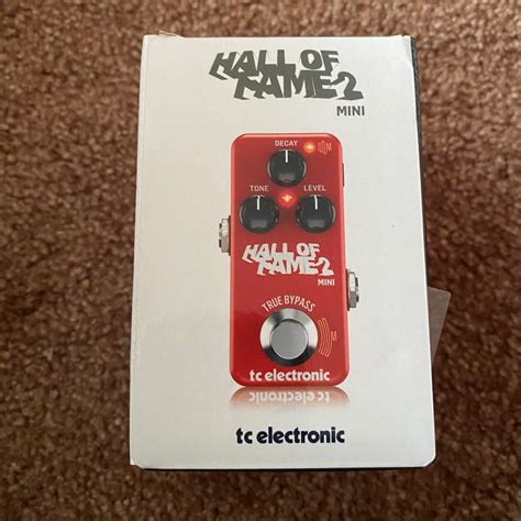 Tc Electronics Hall Of Fame Mini Reverb Pedal Hobbies Toys Music