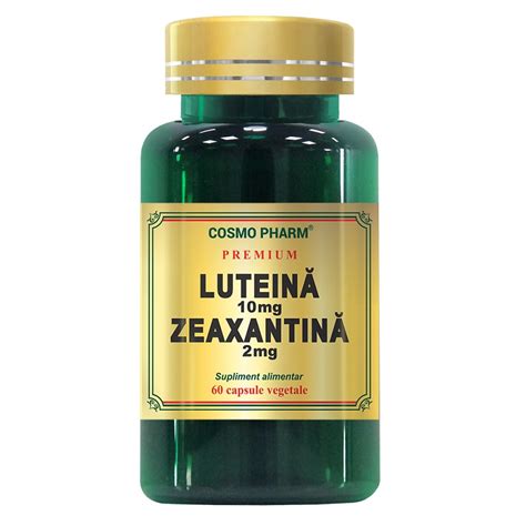 Luteina 10mg Zeaxantina 2mg 60 Capsule Cosmopharm Dr Max Farmacie