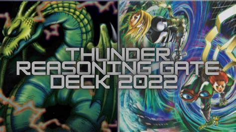 Yu Gi Oh Goat Format Thunder Reasoning Gate Deck Youtube