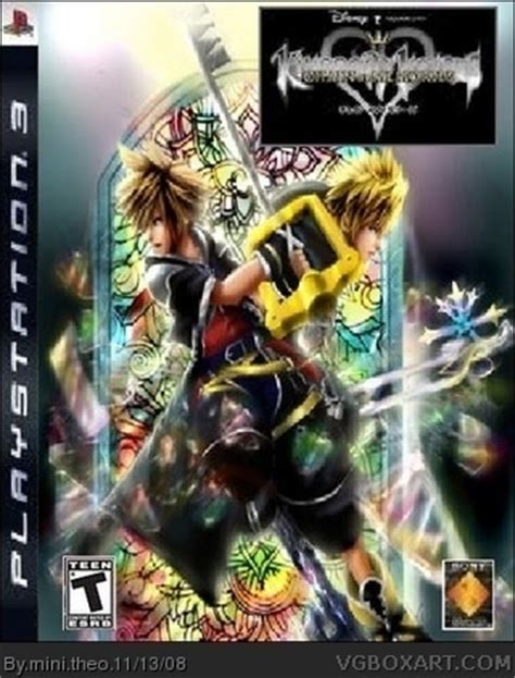 Kingdom Hearts Chain Of Memories PlayStation 3 Box Art Cover By Mini Theo