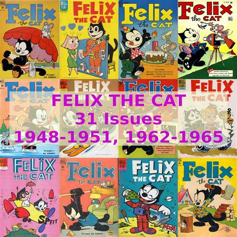 Felix The Cat Comics Vintage 1948 1965 Classic Comic Book Collection For All Ages Artofit