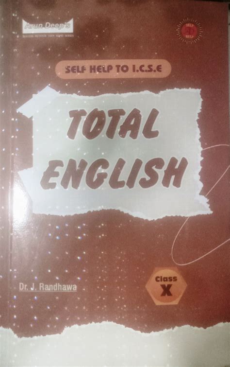 Arun Deeps Self Help To Icse Total English Class 10 For 2023