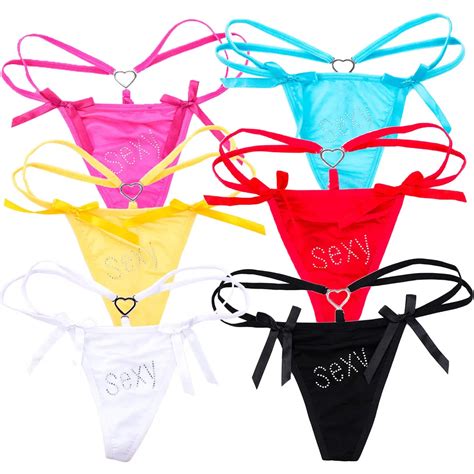 Hot Selling Fashion Sexy Women Thongs Heart G String V String Panties Knickers Lingerie Briefs